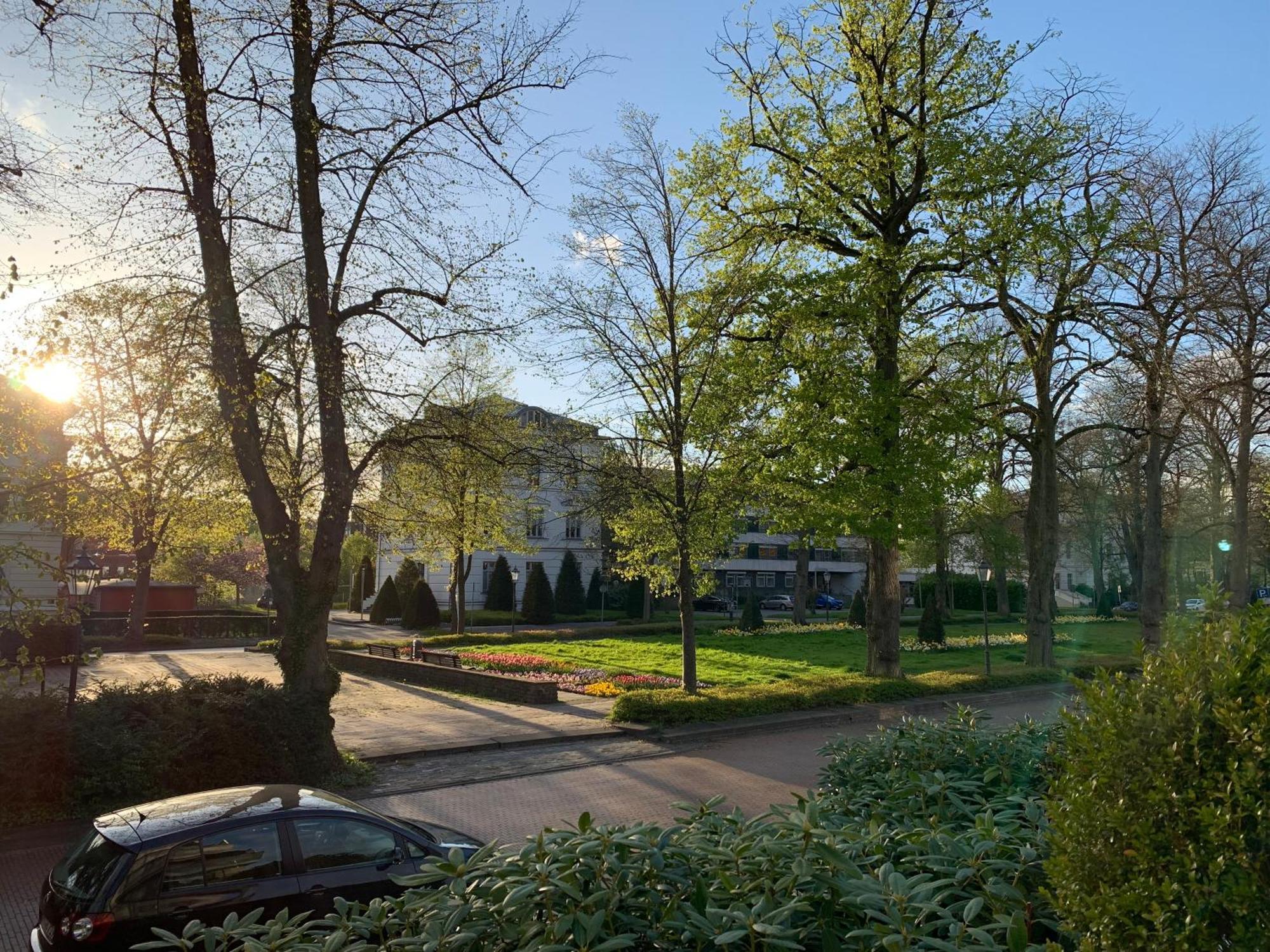 Stilvolle Stadtoase, 116 Qm, Parkblick, Wassernah, Parkplatz Wilhelmshaven Extérieur photo