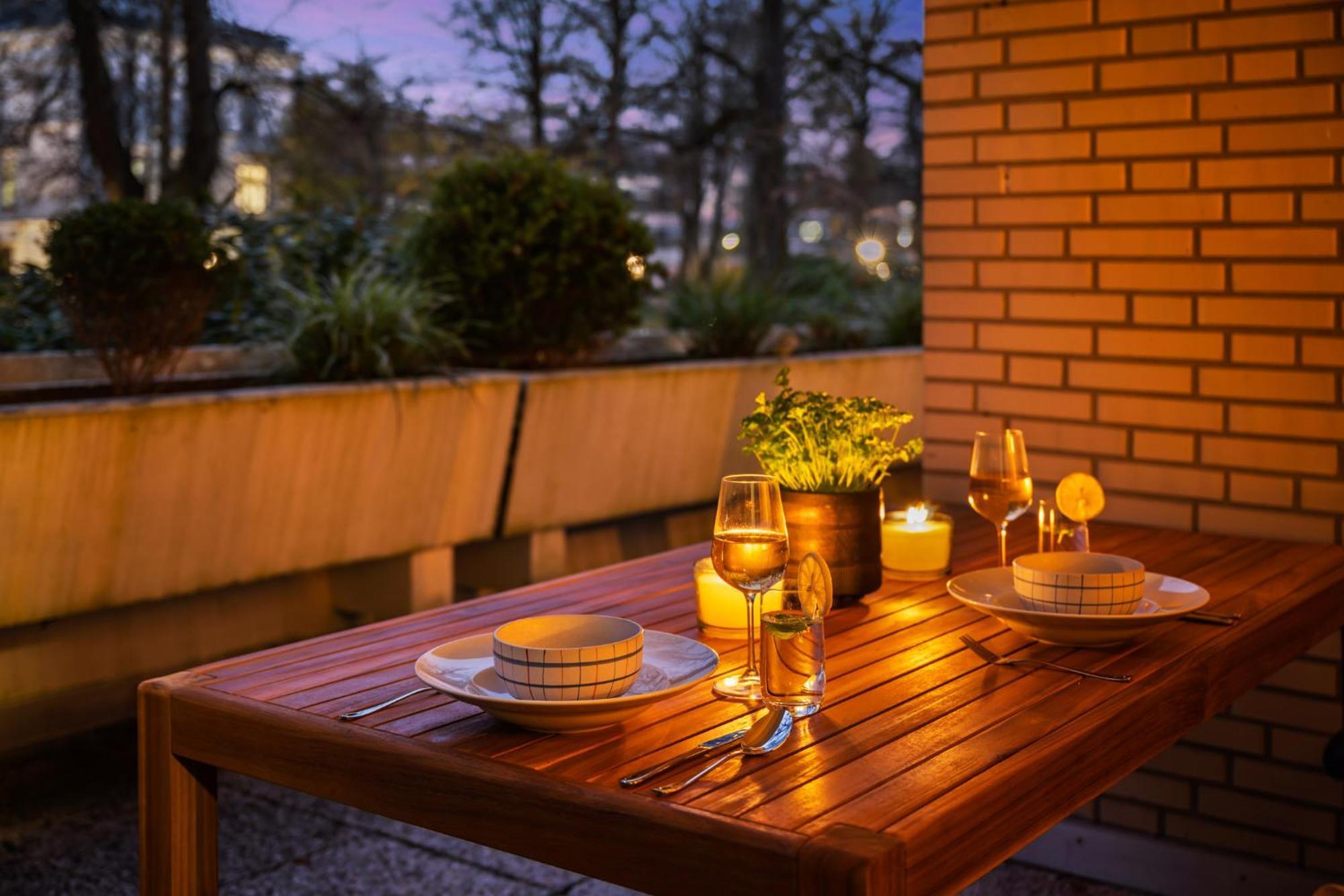 Stilvolle Stadtoase, 116 Qm, Parkblick, Wassernah, Parkplatz Wilhelmshaven Extérieur photo